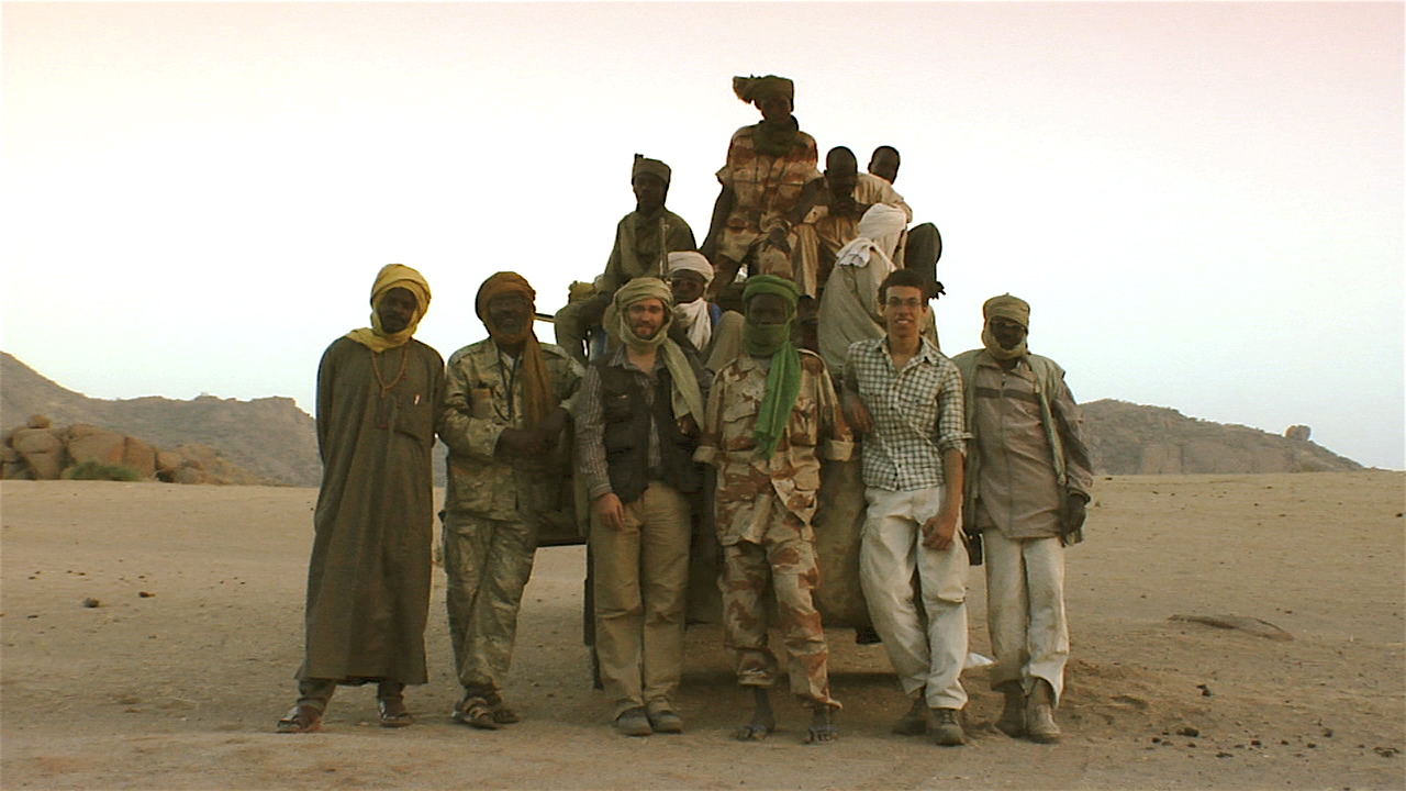 J and A portrait with rebels